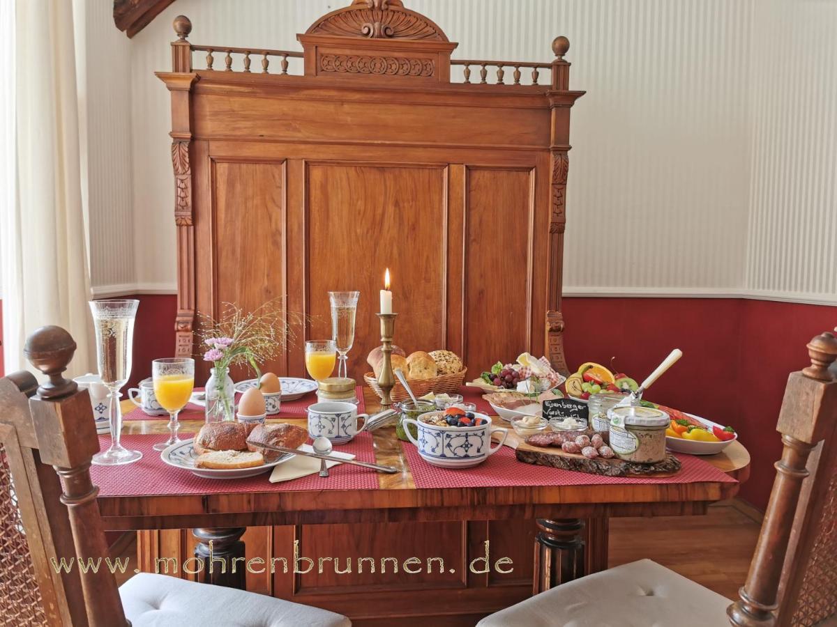 Hotel & Cafe Mohrenbrunnen أيزنبرغ المظهر الخارجي الصورة